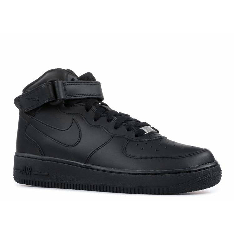 Nike Air Force 1 Mid (GS) Big Kids Sneakers Black 314195-004