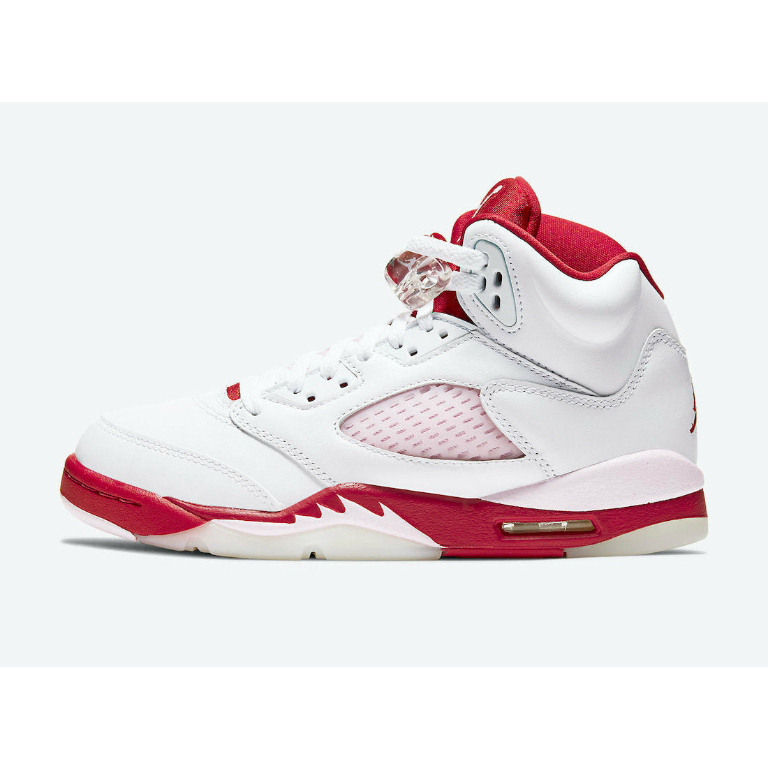Air Jordan 5 Retro Big Kids GS White Pink Red 440892-106