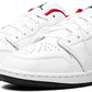 Jordan Youth GS Air 1 Low White/Red/Black 553560-164