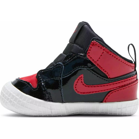 Air Jordan 1 Crib Bootie - TD Bred Patent AT3745-063