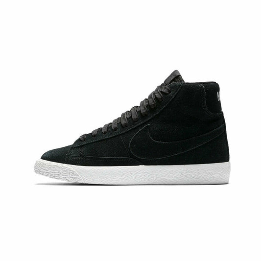 Nike Blazer Mid Premium GS Big Kid's Black Summit White 895850-003