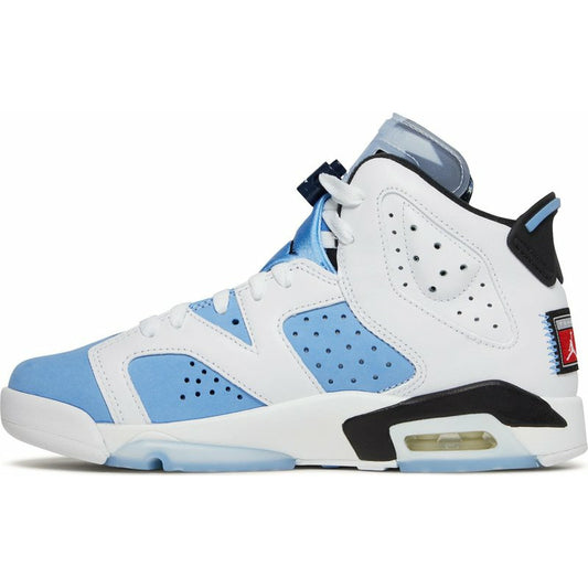 Air Jordan 6 Retro UNC (GS) Big Kids 384665-410