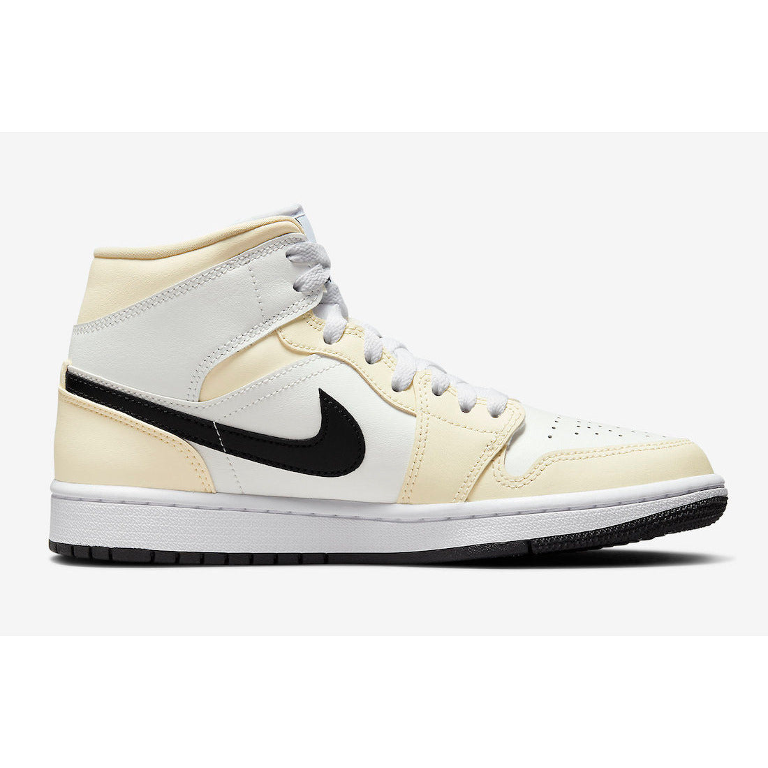 Nike Women's Air Jordan 1 Mid Coconut Milk BQ6472-121