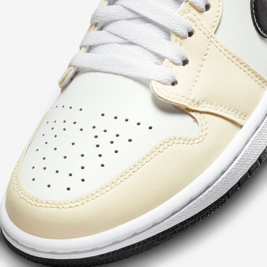 Nike Women's Air Jordan 1 Mid Coconut Milk BQ6472-121