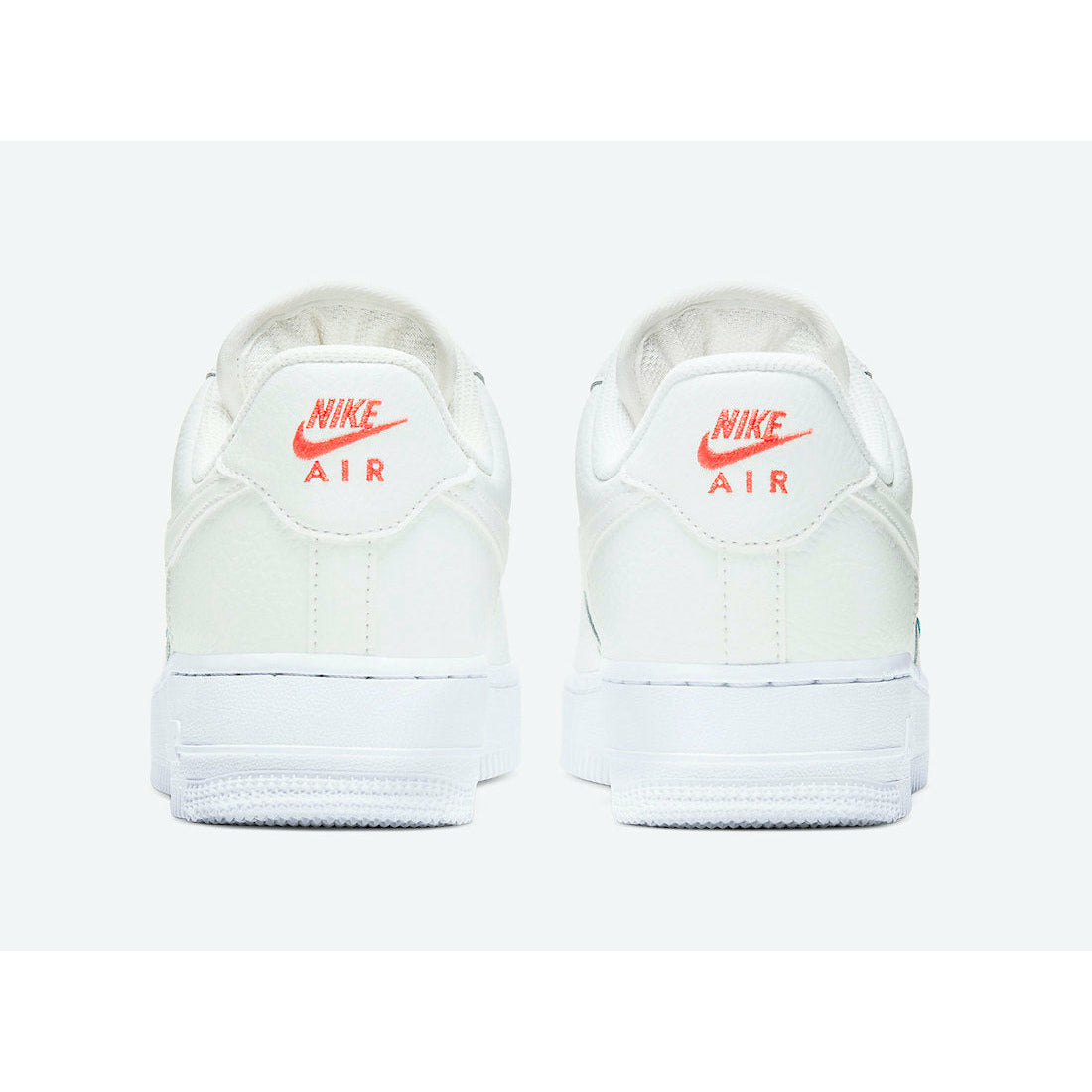 Nike Women's Air Force 1 Low Summit White Solar Red CT1989-101