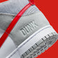 Nike Men's Dunk High Retro SE Grey/Red DJ6152-001
