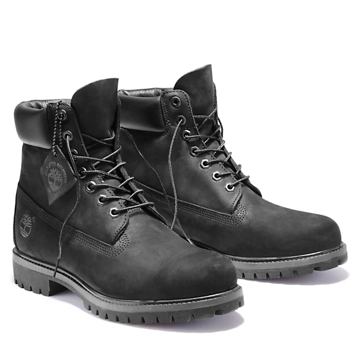 Timberland Men's  6" Inch Premium Boots Black TB010073001