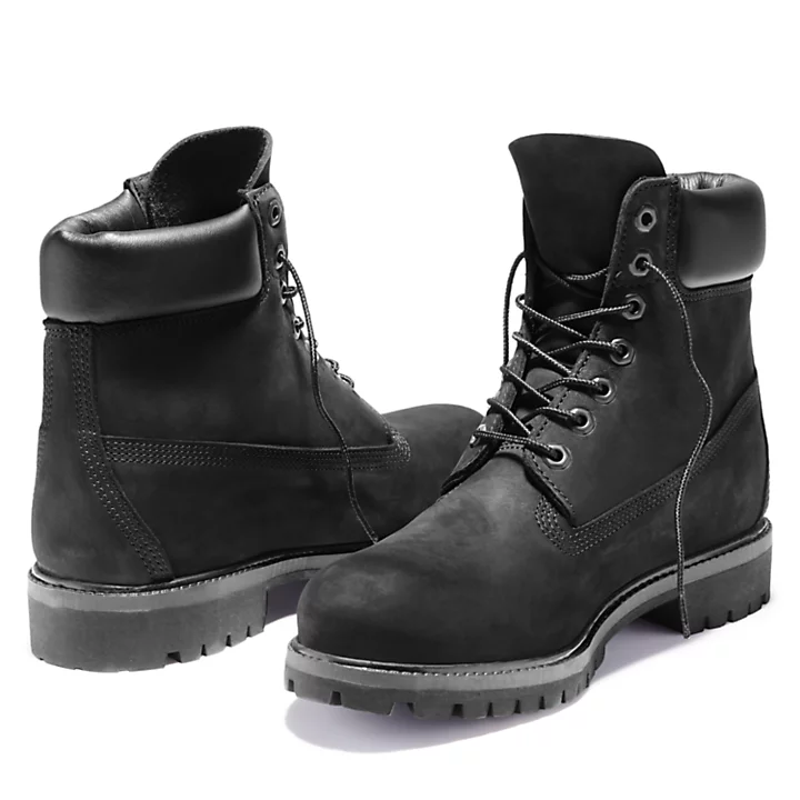 Timberland Men's  6" Inch Premium Boots Black TB010073001