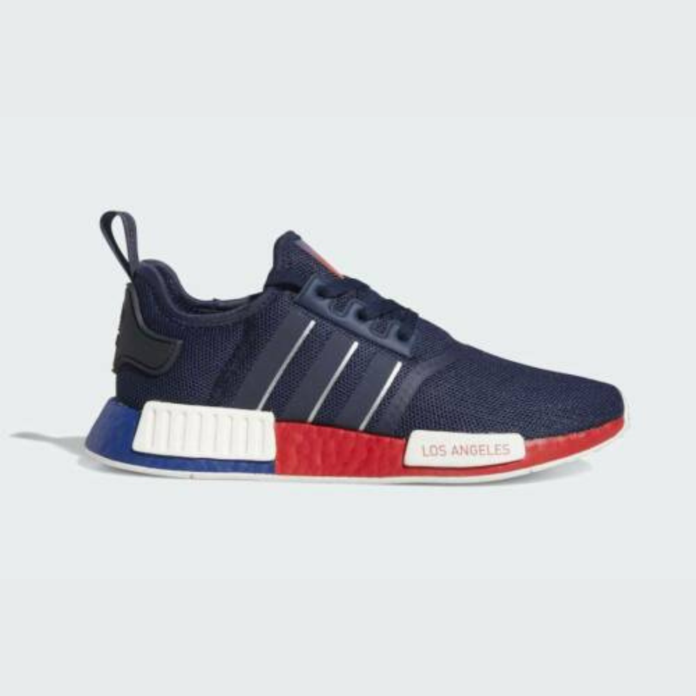 Adidas Mens NMD R1 Navy/Silver/Scarlet FY1162