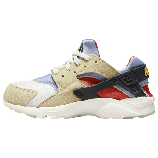 Nike Kids Huarache Lemon Drop/Off Noir/Sail/Light Marine (PS) DV2197-700