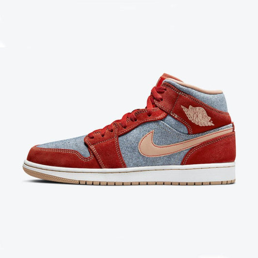 Air Jordan 1 Mid SE “Denim Red” DM4352-600