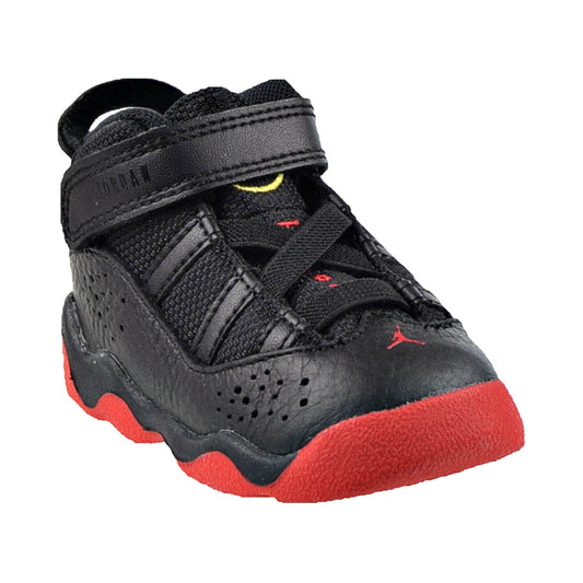 Nike Jordan Toddler 6 Rings Black/University Red 323420-063