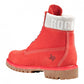 Timberland Men's X NBA Houston Rockets Boots Red/White TB0A249EL61